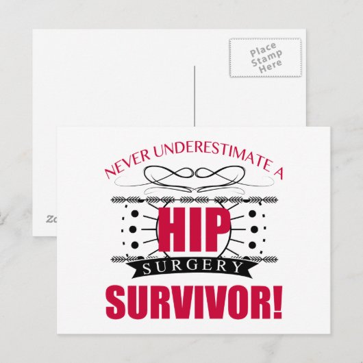 Angesagte Operation Postkarte (Vorne/Hinten)