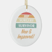Angesagte Operation Überlebender Spaß Keramik Ornament (Rechts)