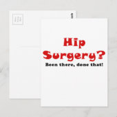 Angesagte Operation wurde dort gemacht, dass Postkarte (Vorne/Hinten)