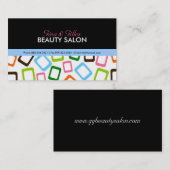 Angesagte Salon-Geschäfts-Karten Visitenkarte (Vorne/Hinten)