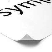 Angesagte Schmerzbursitis Poster (Ecke)