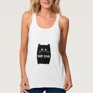 ANGESAGTE SCHWARZE KATZE CATS-Liebhaberdesign Tank Top
