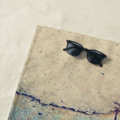 Angesagte und Hübsche Rose von Beton Beach Handtuc Strandtuch (Beispiel)