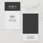 Angesagte und moderne Visitenkarten Visitenkarte (Vorne/Hinten)