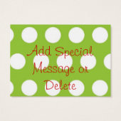 Angesagte Weihnachtsgeschenke Tags (Rückseite)