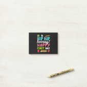 Angesagter Angesagter Feiertag Post-it Klebezettel (Auf Schreibtisch)