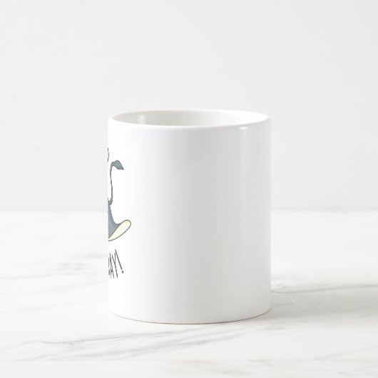 Angesagter Angesagter Hooray Funny Sting Ray Pun Kaffeetasse (Mittel)