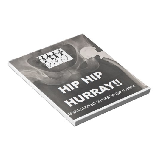 Angesagter Angesagter Hurra für Ihren Angesagten E Notizblock (angewinkelt)