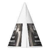 Angesagter angesagter Hurray- Glückwunsch auf Partyhütchen (Rückseite)