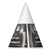 Angesagter angesagter Hurray- Glückwunsch auf Partyhütchen (Links)