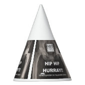 Angesagter angesagter Hurray- Glückwunsch auf Partyhütchen (Rechts)