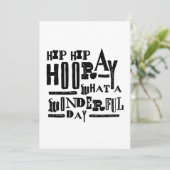 Angesagter Angesagter Urlaub Feiertagskarte (Stehend Vorderseite)