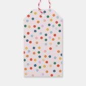 Angesagter Angesagter Urlaub Geburtstagsparty Glüc Geschenkanhänger (Rückseite)