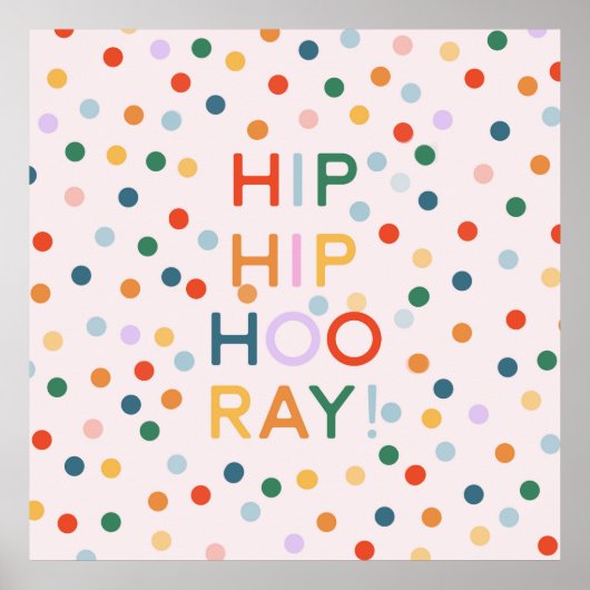 Angesagter Angesagter Urlaub Geburtstagsparty Glüc Poster (Vorne)