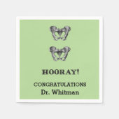 Angesagter Angesagter Urlaub Personalisierter Absc Serviette (Vorderseite)