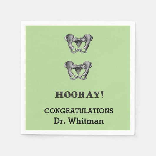 Angesagter Angesagter Urlaub Personalisierter Absc Serviette (Vorderseite)