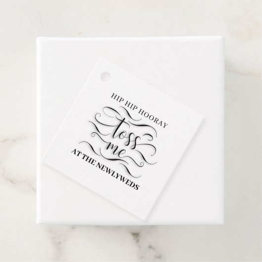 Angesagter Angesagter Urlaub Toss Me Petals Hochze Geschenkanhänger (Beispiel)