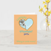 angesagter Ersatz lustige total angesagte Operatio Karte (Gelbe Blume)