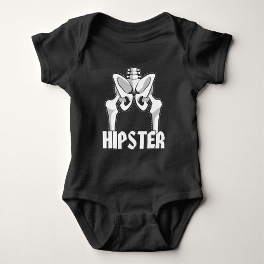 Angesagter Ersatz-Operations-Geschenk-Hipster Baby Strampler (Vorderseite)
