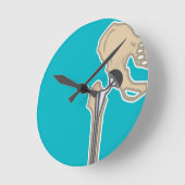 Angesagter gemeinsamer Ersatz Runde Wanduhr (Winkel)