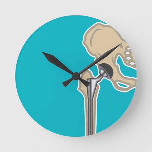 Angesagter gemeinsamer Ersatz Runde Wanduhr (Vorderseite)