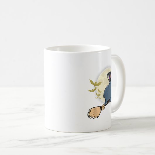 Angesagter Hexenhutrottfahrer-Zoo-Tiervorrat Kaffeetasse (VorderseiteRechts)