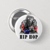 Angesagter Hopfenknopf Button (Vorne & Hinten)