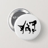 angesagter Hopfentänzer Button (Vorne & Hinten)