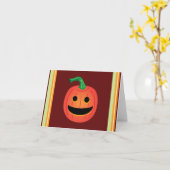 Angesagter Jack O' Lantern Happy Halloween Cards Karte (Gelbe Blume)