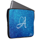 Angesagter Personalisierter Glitzer Glitzern mit M Laptopschutzhülle (Vorne Rechts)