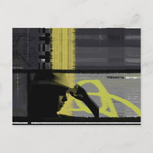 Angesagter Pfeil Postkarte