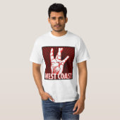 Angesagter Rap an der Westküste T-Shirt (Vorne ganz)