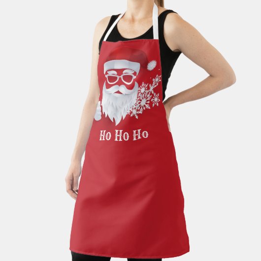 Angesagter Santa Claus Papercut Weihnachten Schürze (InSitu)