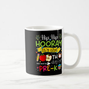 Angesagter Urlaub Es ist der 100. Tag der Vorberei Kaffeetasse