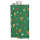 Angesagter Weihnachtsfass Flachmann (Links)