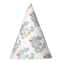 Angesagtes Angesagtes Hooray Gray Hippo Zeichnend 