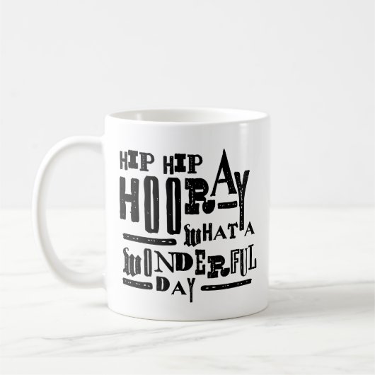 Angesagtes angesagtes Hooray Kaffeetasse (Links)