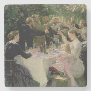 Angesagtes angesagtes Hurrah! Das Party der Steinuntersetzer