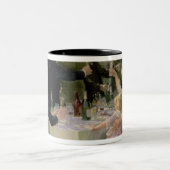 Angesagtes angesagtes Hurrah! Das Party der Zweifarbige Tasse (Mittel)