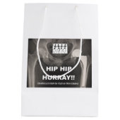 Angesagtes angesagtes Hurray - Contrats auf Mittlere Geschenktüte (Rückseite)