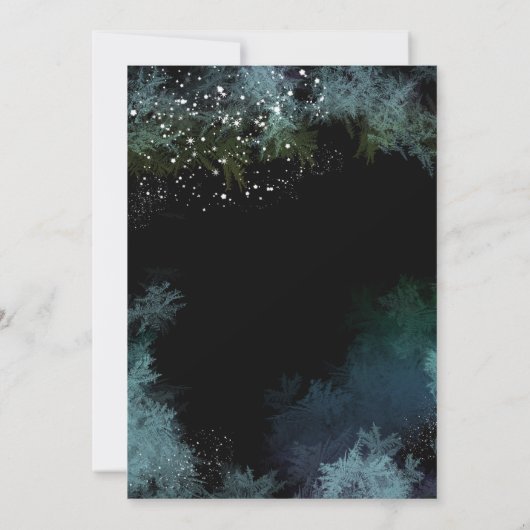 Angesagtes Einladung (Rückseite)