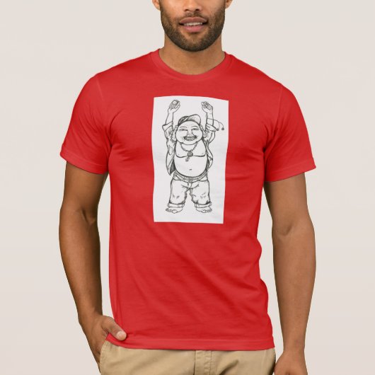 Angesagtes Hopfen Buddha T-Shirt (Vorderseite)