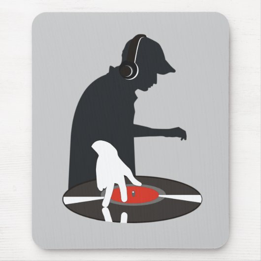 angesagtes Hopfen DJ Mousepad (Vorne)