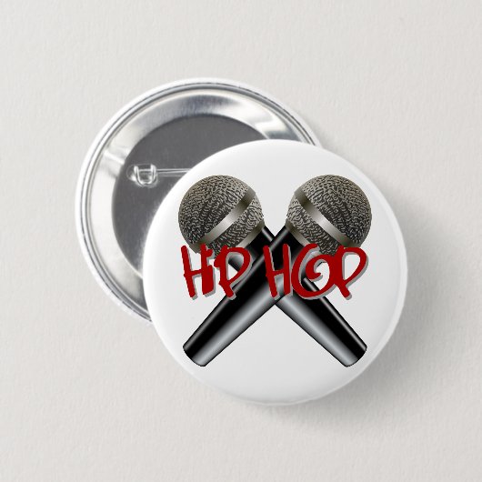 Angesagtes Hopfen - Lux-Rap-DJ-Rap-Turntable Button (Vorne & Hinten)