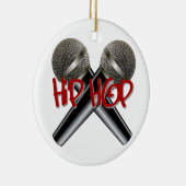 Angesagtes Hopfen - Lux-Rap-DJ-Rap-Turntable Keramik Ornament (Rechts)