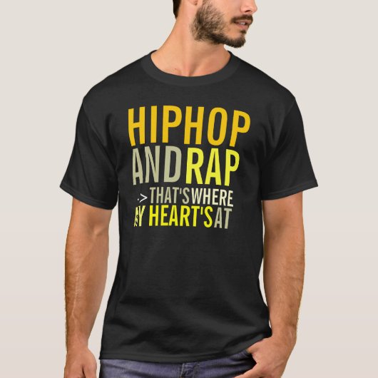 Angesagtes Hopfen und Rap --An >, das wo meines T-Shirt (Vorderseite)