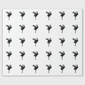Angesagtes Hopfenbreakdancer Geschenkpapier (Flach)