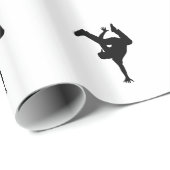 Angesagtes Hopfenbreakdancer Geschenkpapier (Rolleneckpunkt)