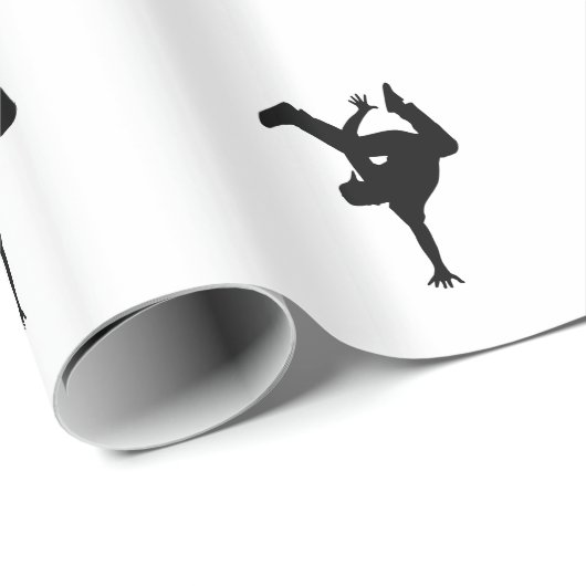 Angesagtes Hopfenbreakdancer Geschenkpapier (Rolleneckpunkt)