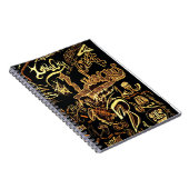 Angesagtes Hopfengraffiti-Notizbuch Notizblock (Rechte Seite)